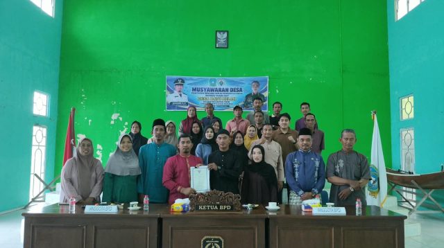 Badan Permusyawaratan Desa (BPD) Desa Batu Belah menyepakati Rancangan Rencana Kerja Pemerintah Desa (RKPDes) Tahun 2027 menjadi Peraturan Desa Batu Belah.