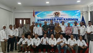 Konferensi Kabupaten (Konferkab) IV Persatuan Wartawan Indonesia (PWI) Karimun, di Meeting Room Hotel Tanjung Gelam, Selasa (29/9/2026).