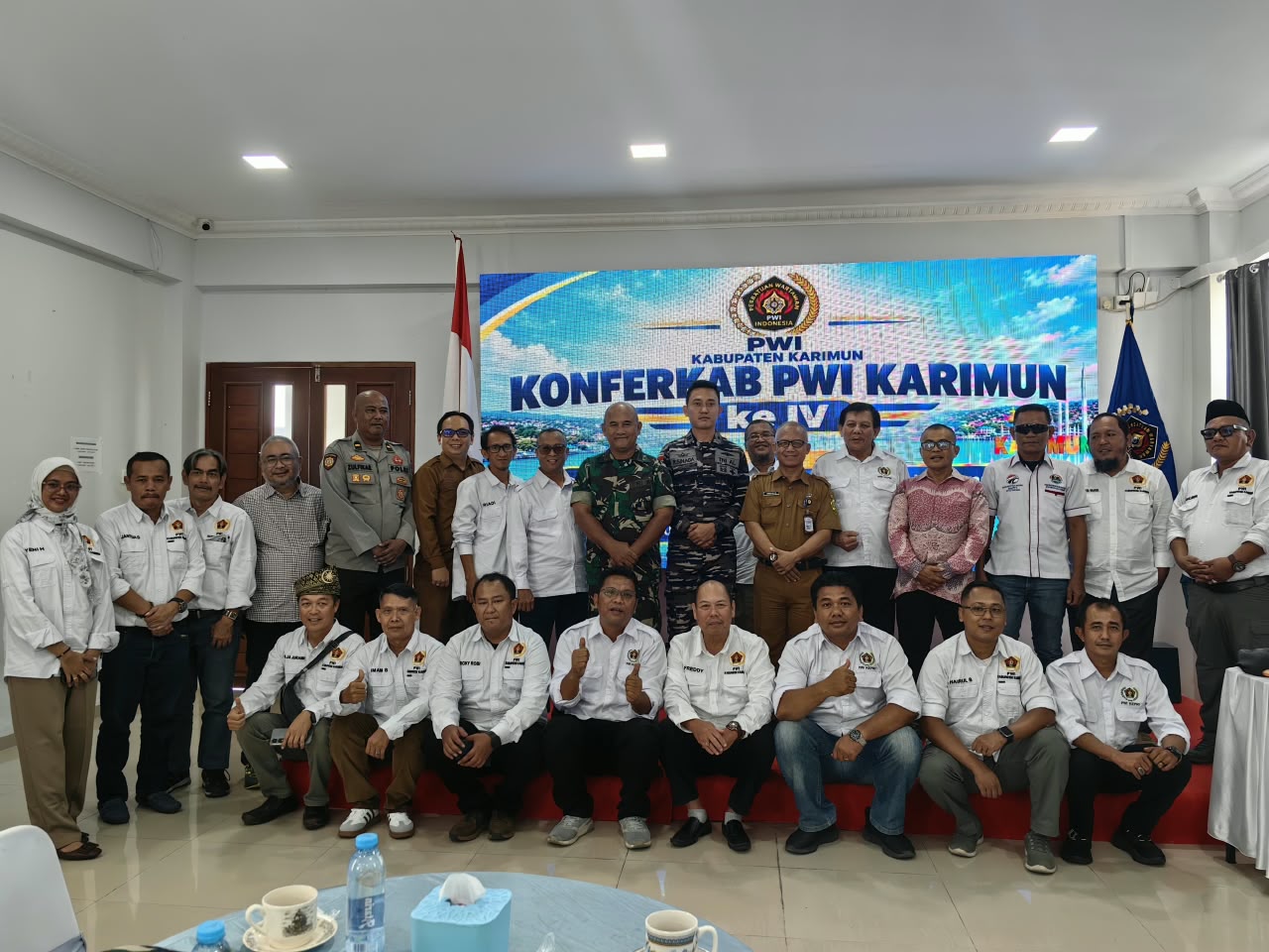 Konferensi Kabupaten (Konferkab) IV Persatuan Wartawan Indonesia (PWI) Karimun, di Meeting Room Hotel Tanjung Gelam, Selasa (29/9/2026).