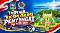 Flyer kegiatan Ekspedisi Eksplorasi Penyengat PWI Kepri 2026, Sabtu-Minggu 17-18 Oktober 2026. (Foto: PWI Kepri) Flyer kegiatan Ekspedisi Eksplorasi Penyengat PWI Kepri 2026, Sabtu-Minggu 17-18 Oktober 2026. (Foto: PWI Kepri)