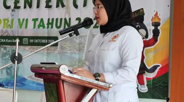 TC resmi dibuka di Aula Dinas Kepemudaan dan Olahraga (Dispora) Kota Batam, Jumat (9/10/2026).