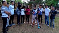 Komite Olahraga Nasional Indonesia (KONI) Kabupaten Kepulauan Anambas memantau langsung uji coba atlet woodball di Taman Rumah Dinas Wali Kota Tanjungpinang, Rabu (28/10/2026), guna memastikan kesiapan kontingen menghadapi Pekan Olahraga Provinsi (Porprov) Kepri VI 2026.