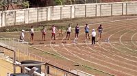 Atlet-atlet cabang olahraga atletik Kabupaten Kepulauan Anambas mulai berlaga pada Pekan Olahraga Provinsi (Porprov) Kepulauan Riau VI 2026 di Tanjungpinang, Jumat (30/10). (F-fendi)