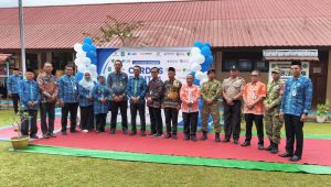 Bupati Kepulauan Anambas Aneng meresmikan program Anambas Cerdas Digital di SMP Negeri 2 Lembah Rewak, Kecamatan Jemaja, Kamis (29/10/2026).